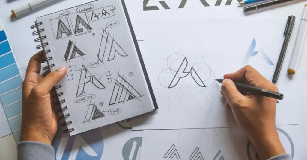 Designing logos for football